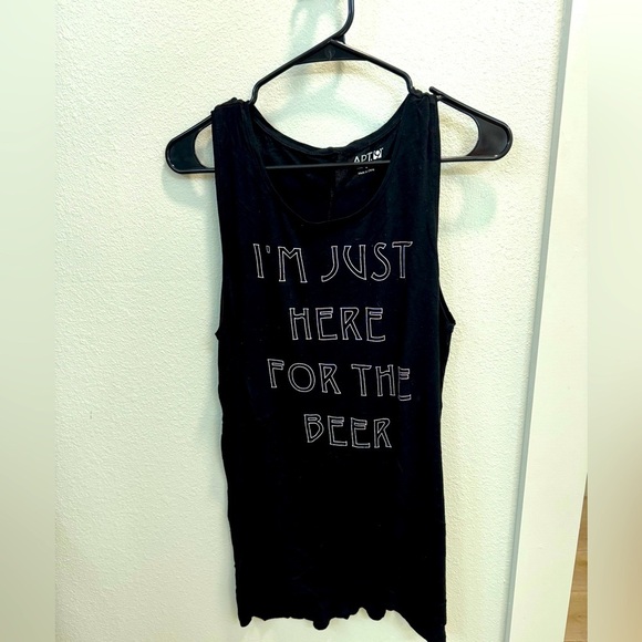 APT. 9 “I’m Just Here for the Beer” Graphic Tank - Size L
NWOT - Picture 1 of 4